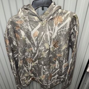 Amazon Camouflage Hoodie - Gray and Brown
